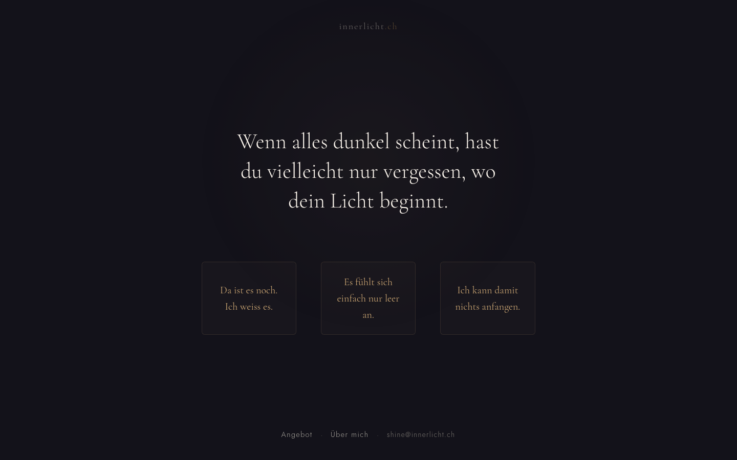 InnerLicht — Spirituelles Coaching