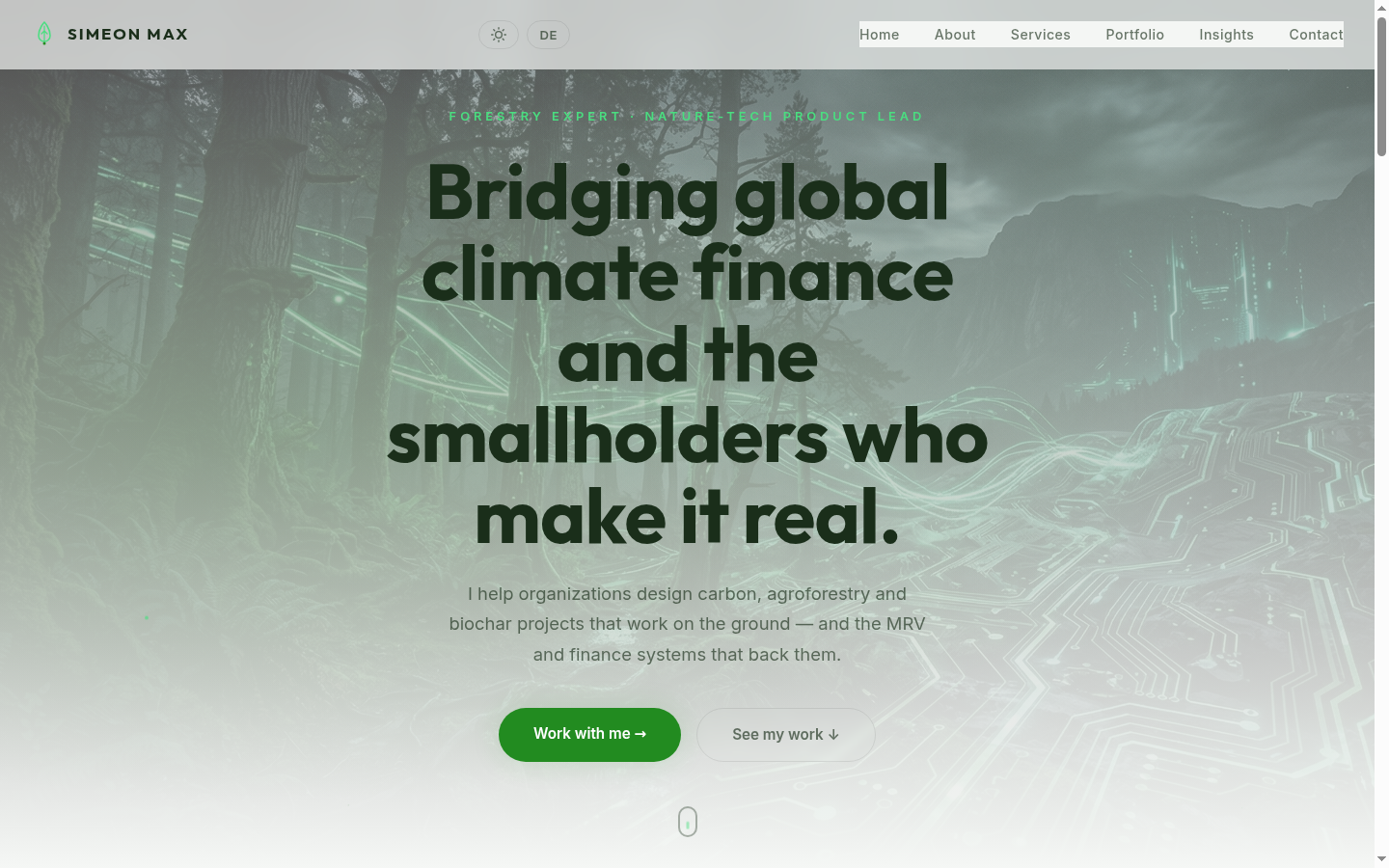 SimeonMax — Natur trifft Technologie
